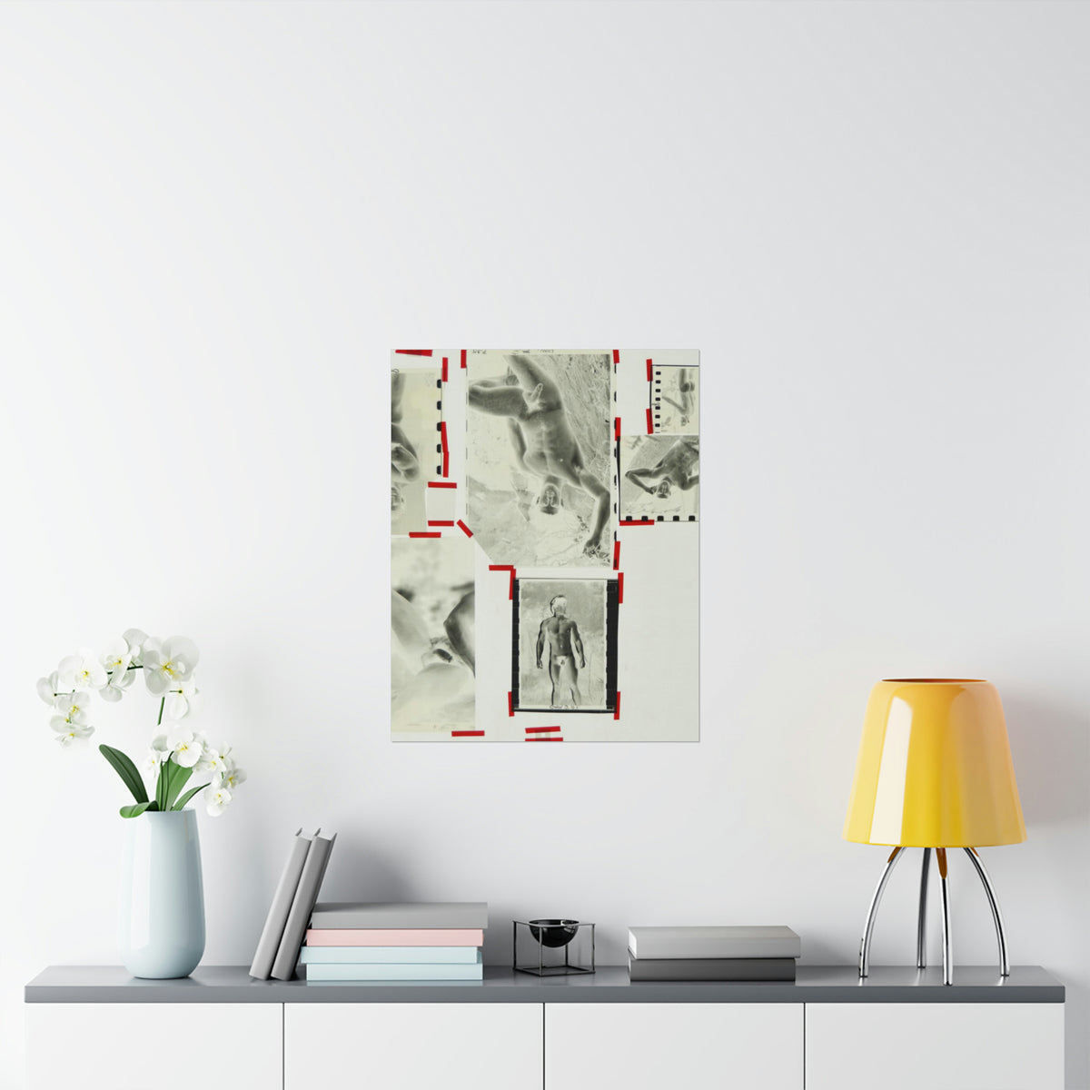 90S VINTAGE GAY PORN TRANSPARENCY Matte Vertical Poster #25