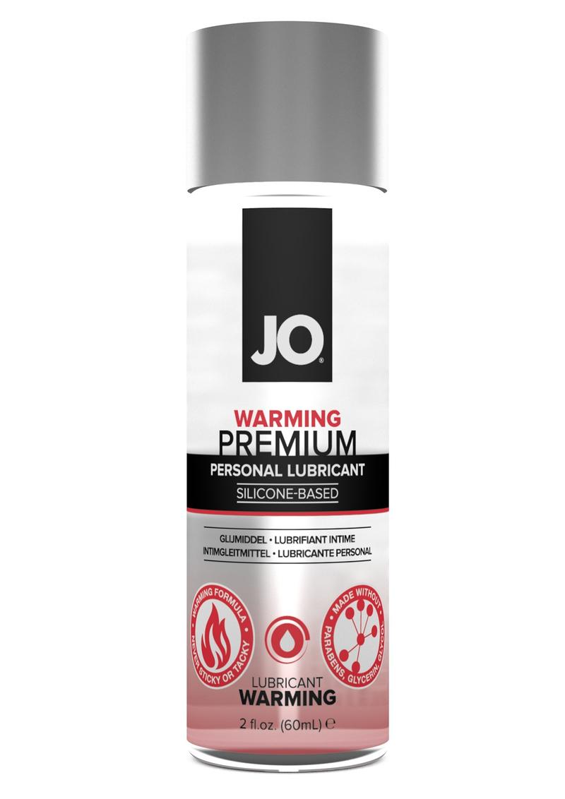 JO Premium Warming Silicone Based Lubricant 2oz