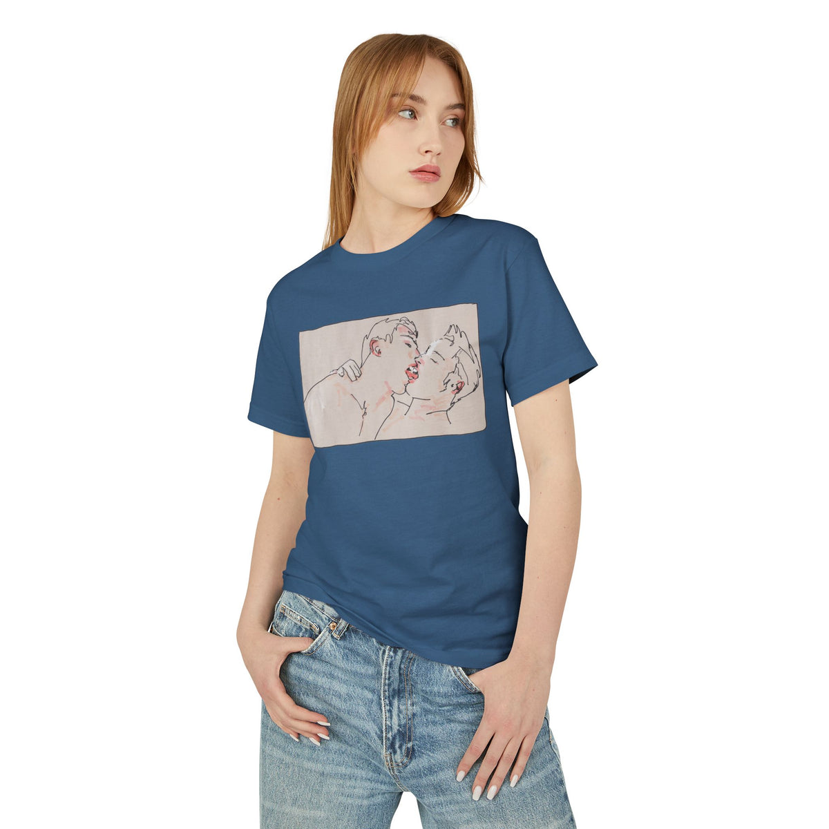 James Schenck KISSING tee by CULTUREEDIT Productions / 6 Colors