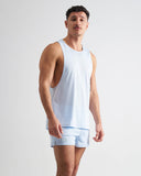 TEAMM8 S.S.C. Mesh Tank - Light Blue