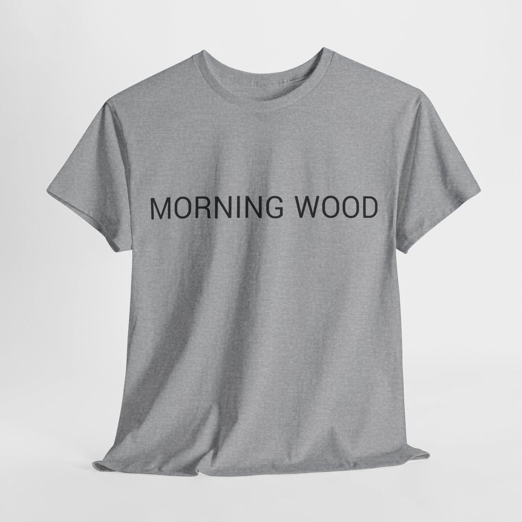 MORNING WOOD TEE BY CULTUREEDIT AVAILABLE IN 13 COLORS