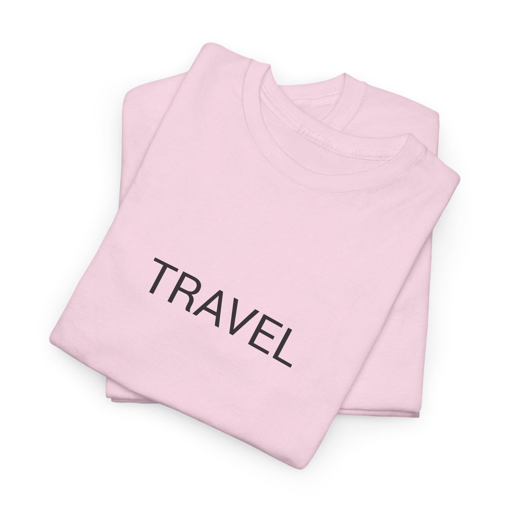 TRAVEL TEE BY CULTUREEDIT AVAILABLE IN 13 COLORS