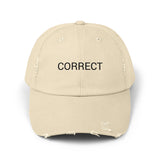 CORRECT Distressed Cap in 6 colors