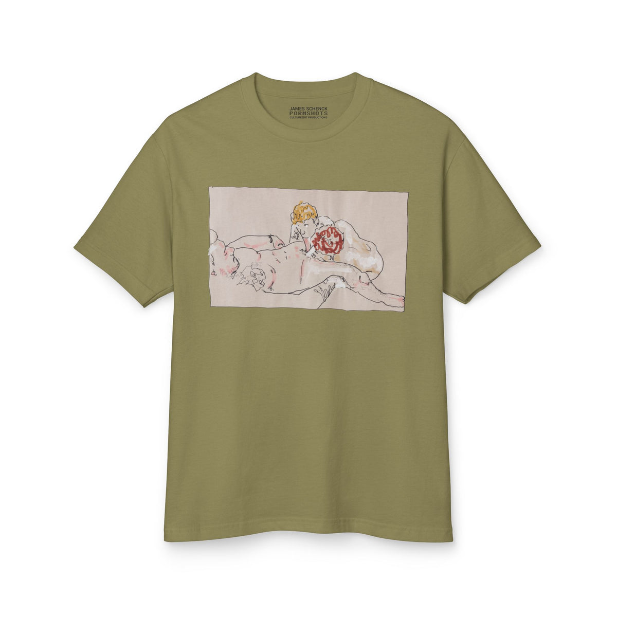 James Schenck DOUBLE tee by CULTUREEDIT Productions / 6 Colors