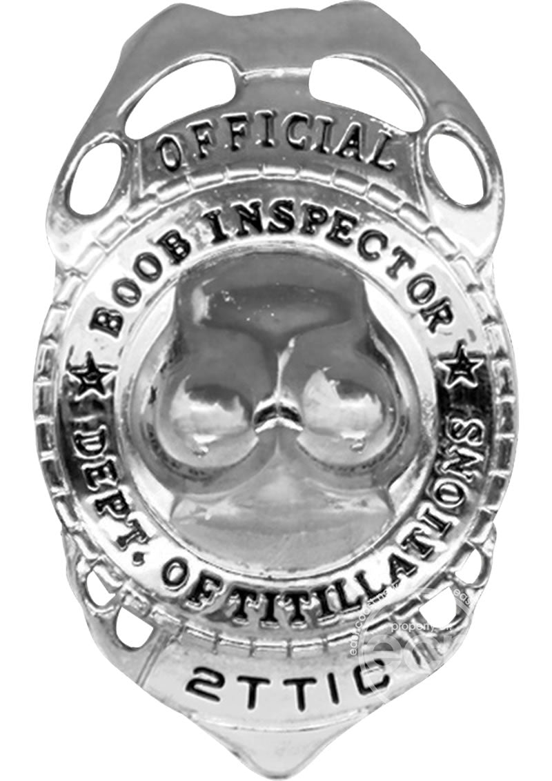 Boob Inspector Badge