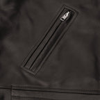 THE LEATHER RACER JACKET by GYMNASIUM