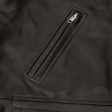 THE LEATHER RACER JACKET by GYMNASIUM
