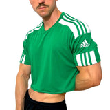 Adidas Sport Green Short Sleeve Crop Top BY SNEAKERMASK