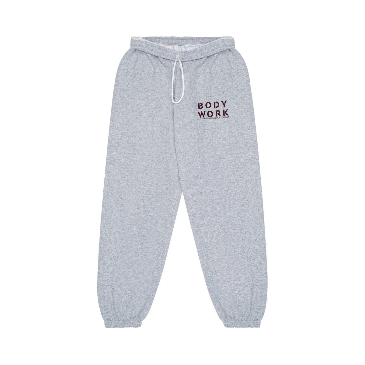 GYMNASIUM THE BODY WORK SWEATPANT HEATHER GREY