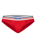 BIKE Stretch Cotton Brief - Samba Red