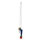 Walter Van Beirendonck peace Gun Necklace - Blue