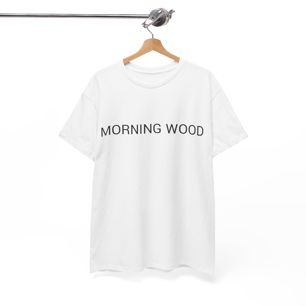 MORNING WOOD TEE BY CULTUREEDIT AVAILABLE IN 13 COLORS