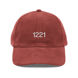 1221 Embroidered Corduroy Hat
