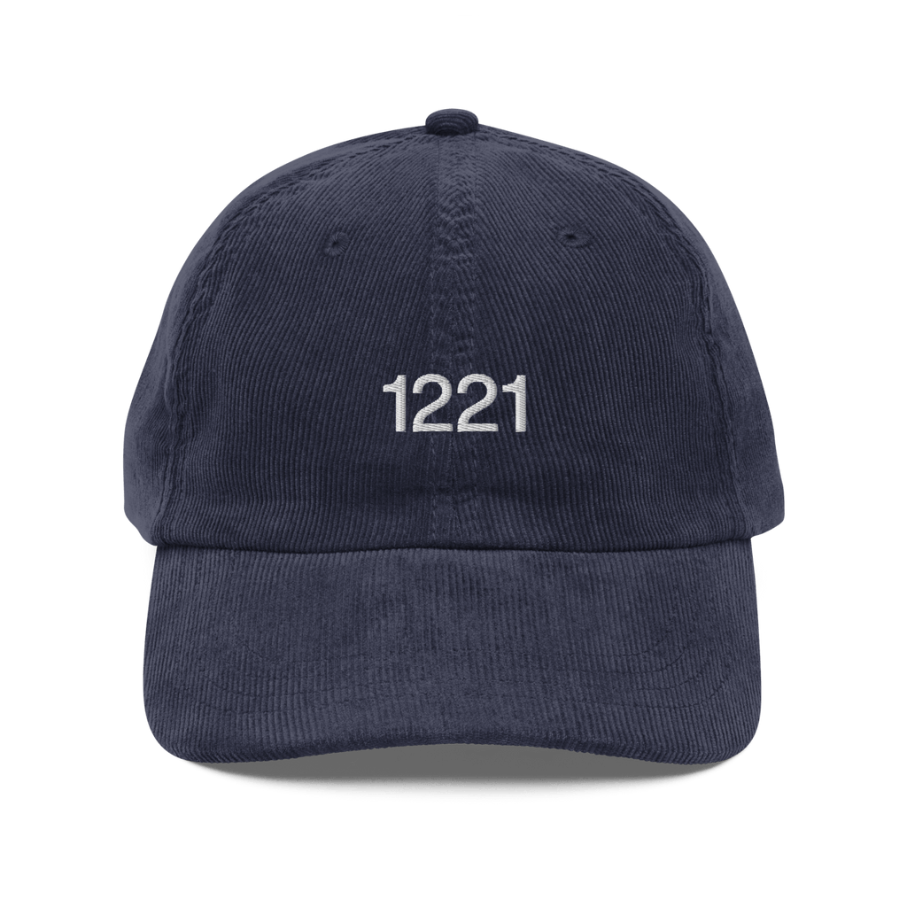 1221 Embroidered Corduroy Hat