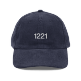 1221 Embroidered Corduroy Hat