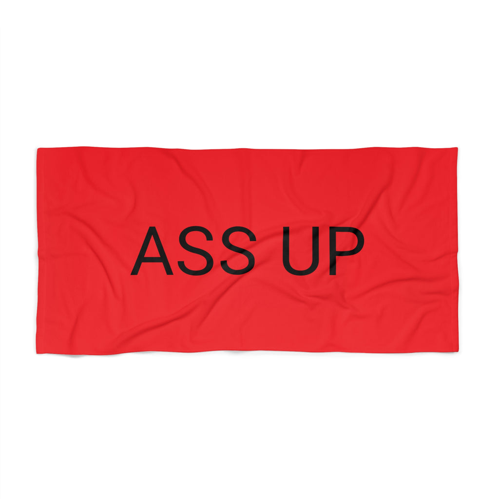 Ass Up Beach Towel by CULTUREEDIT