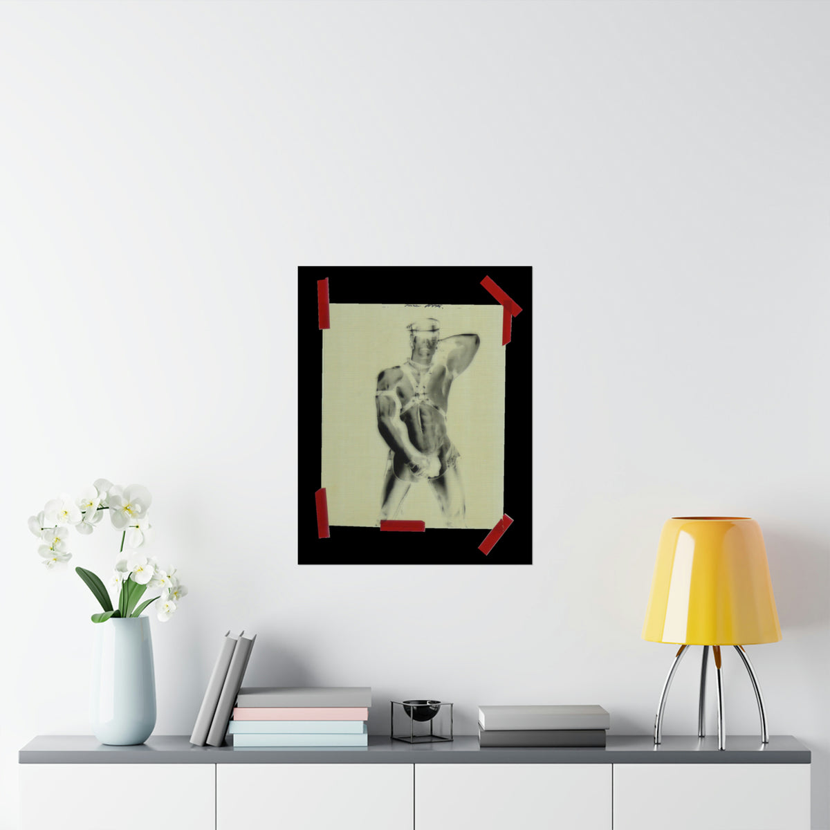 90S VINTAGE GAY PORN TRANSPARENCY Matte Vertical Poster #2
