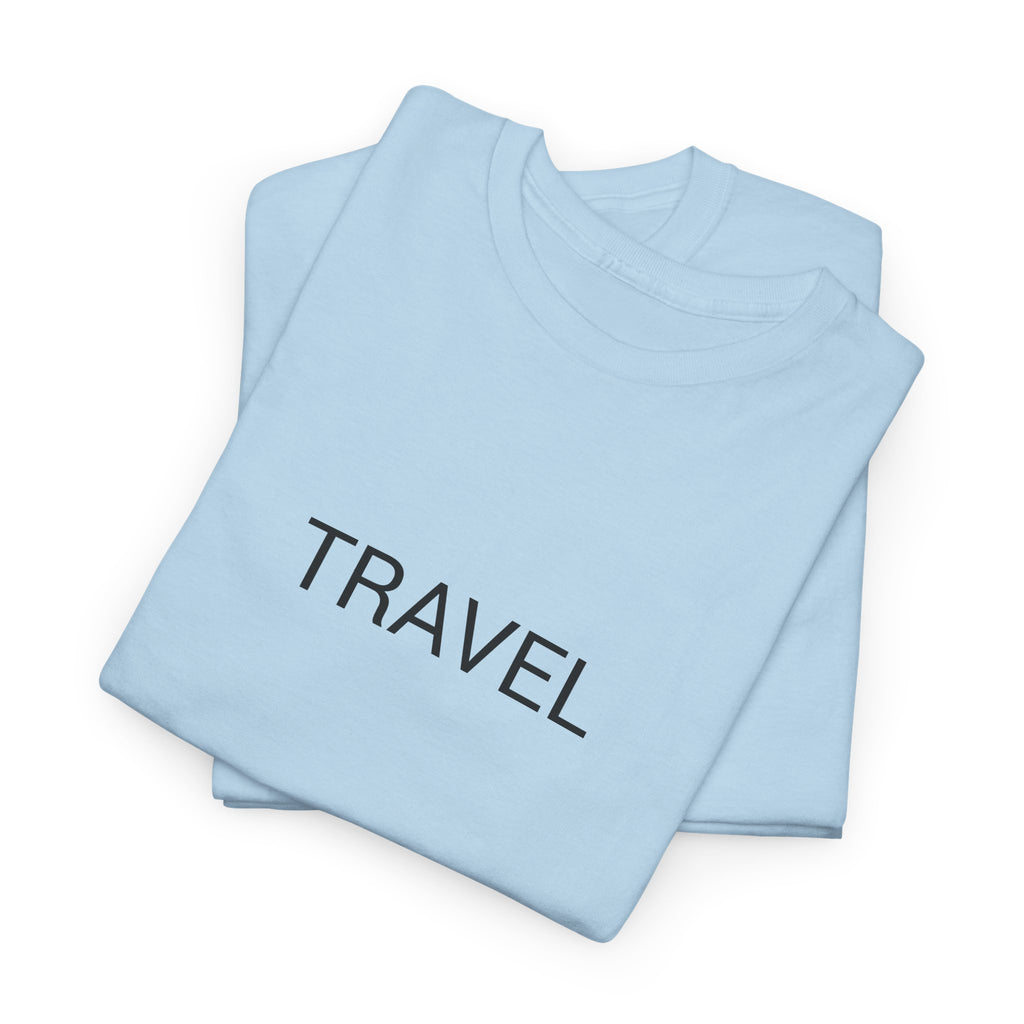 TRAVEL TEE BY CULTUREEDIT AVAILABLE IN 13 COLORS