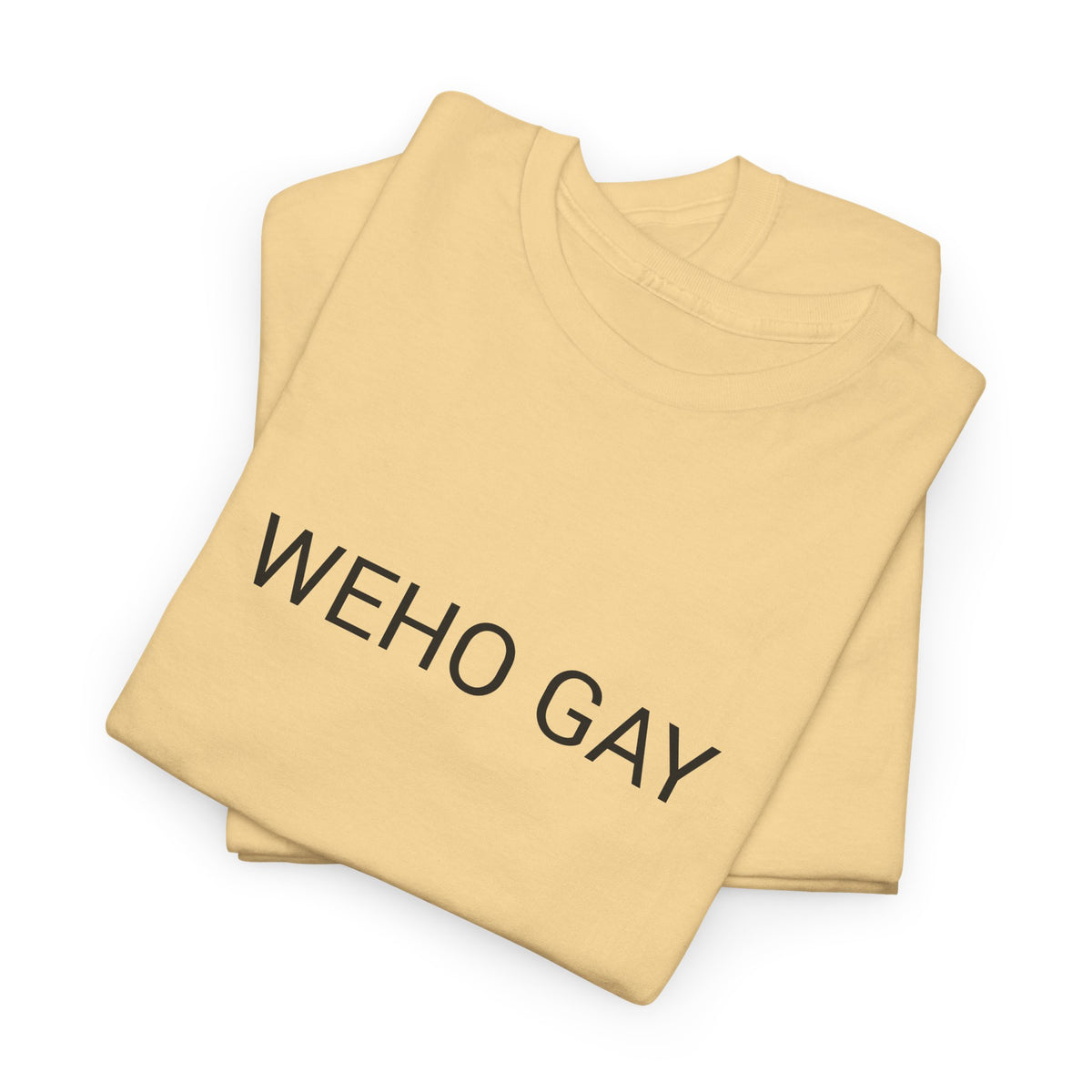 WEHO GAY TEE BY CULTUREEDIT AVAILABLE IN 13 COLORS