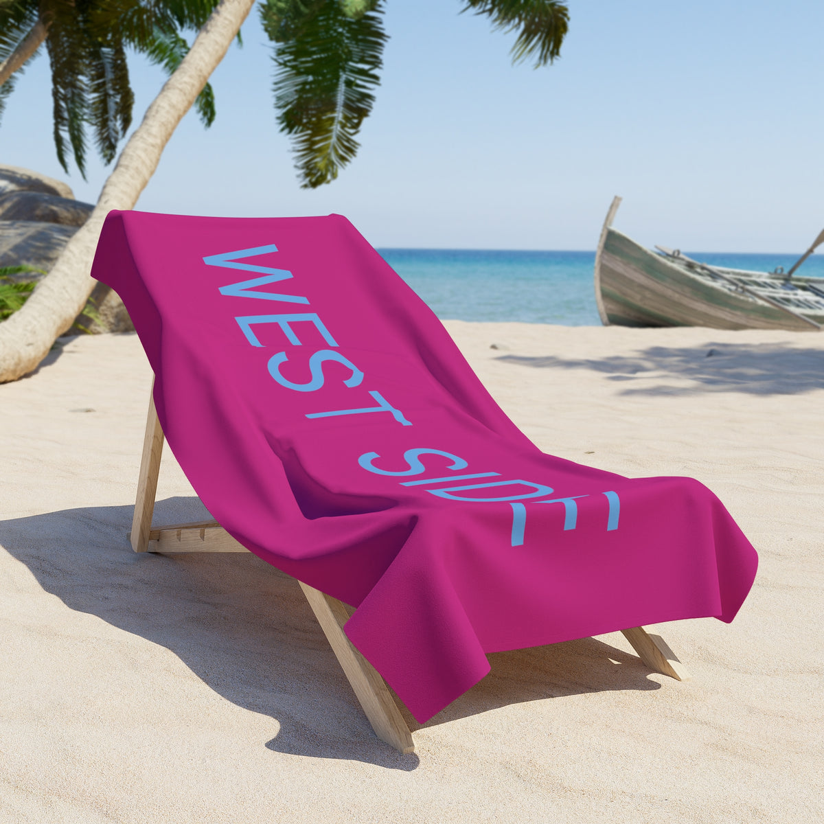West Side Beach Towel by CULTUREEDIT