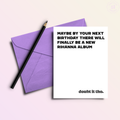 New Riri Album | Funny Birthday Greeting Card