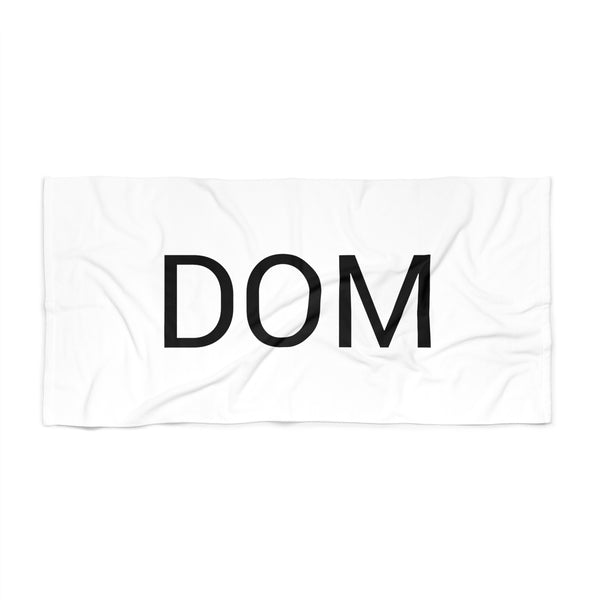 Dom Beach Towel by CULTUREEDIT
