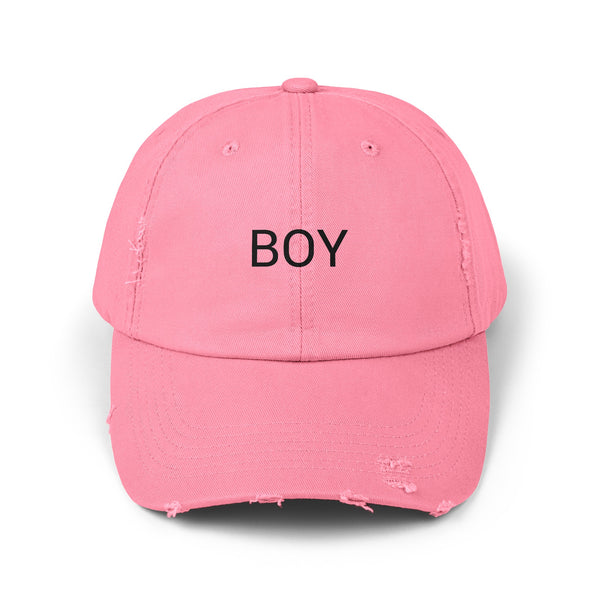 BOY Distressed Cap in 6 colors