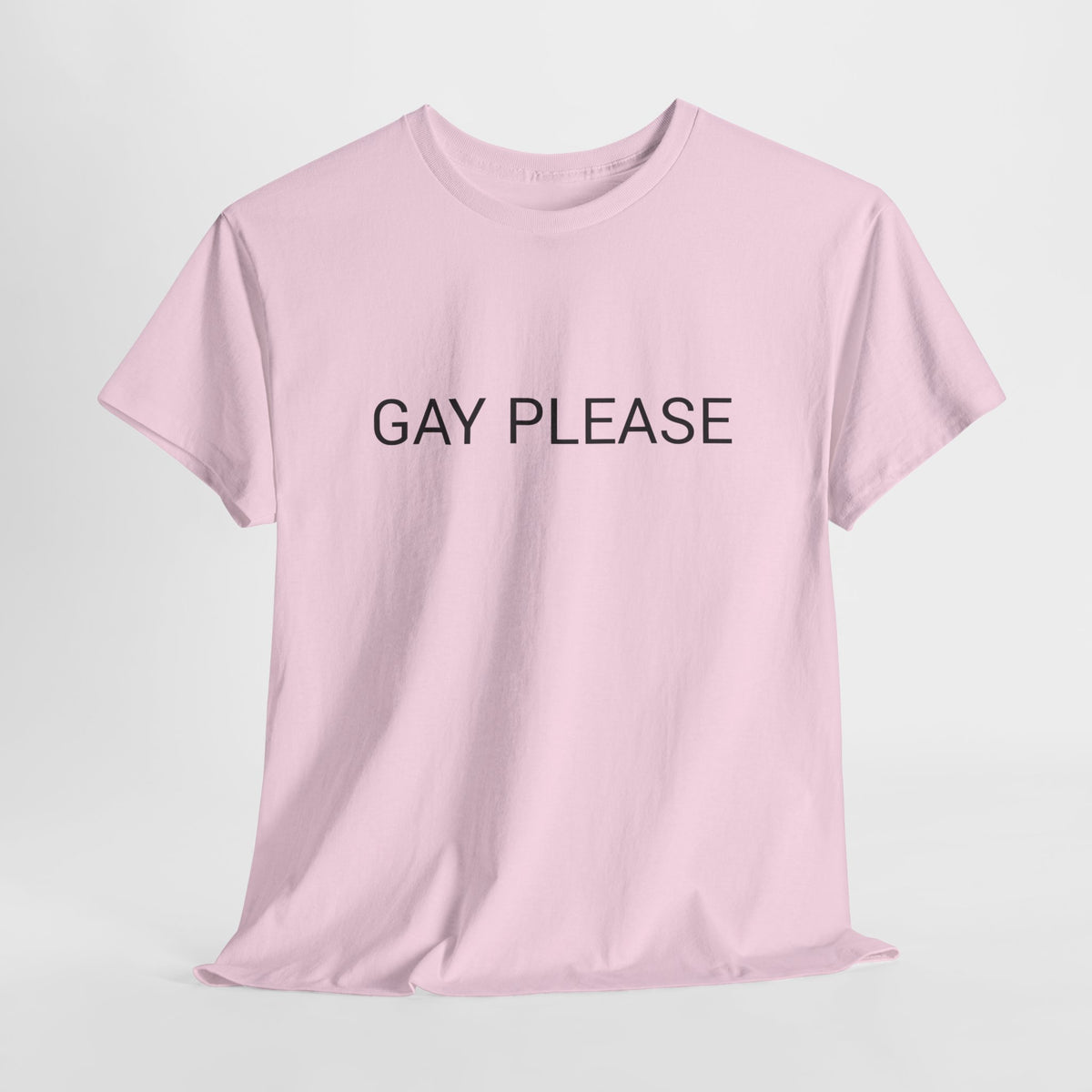 GAY PLEASE TEE BY CULTUREEDIT AVAILABLE IN 13 COLORS
