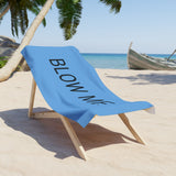 Blow Me Beach Towel by CULTUREEDIT