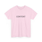 CONTENT TEE BY CULTUREEDIT AVAILABLE IN 13 COLORS