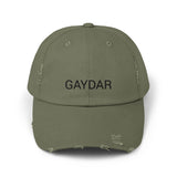 GAYDAR Distressed Cap in 6 colors