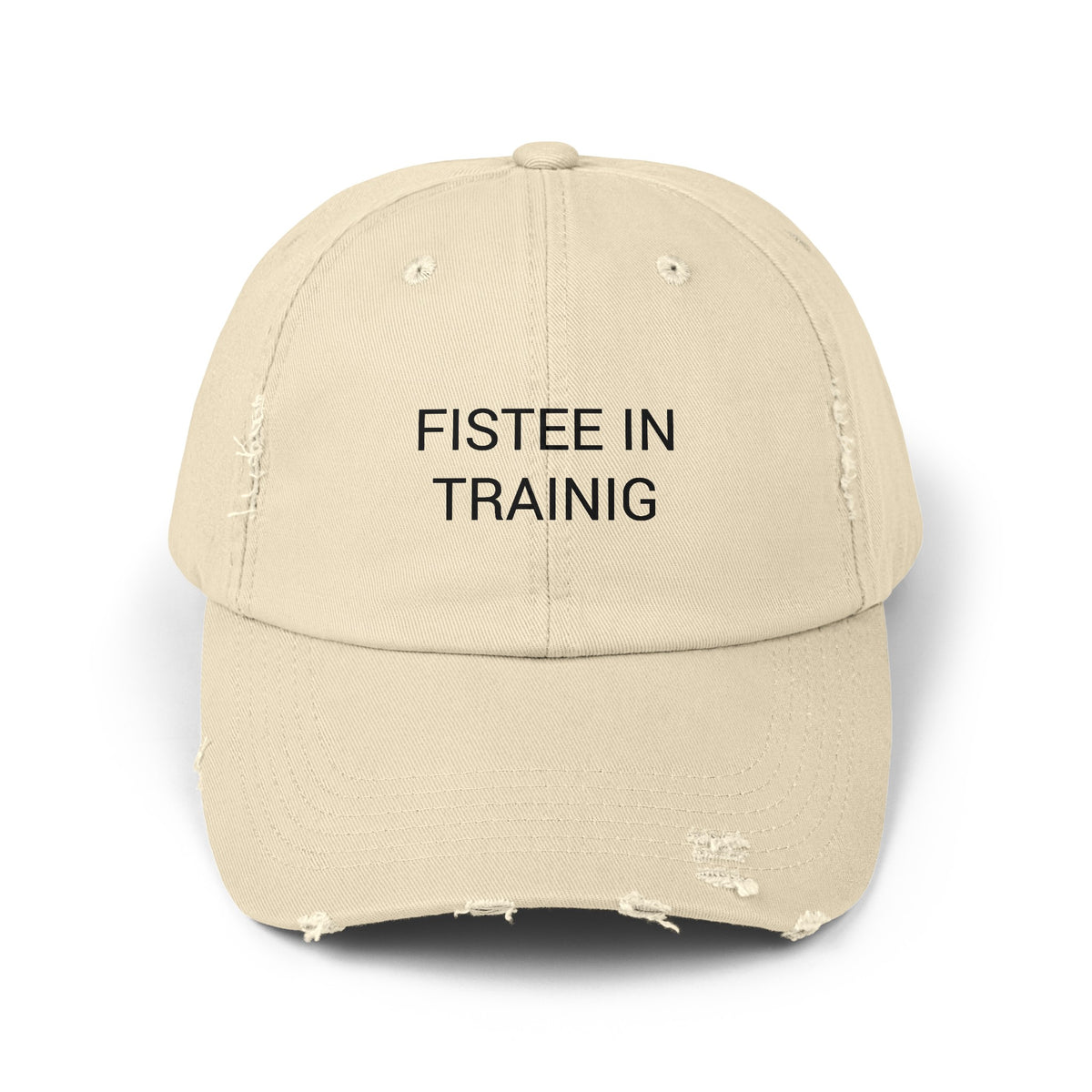FISTEE IN TRAINING Distressed Cap in 6 colors
