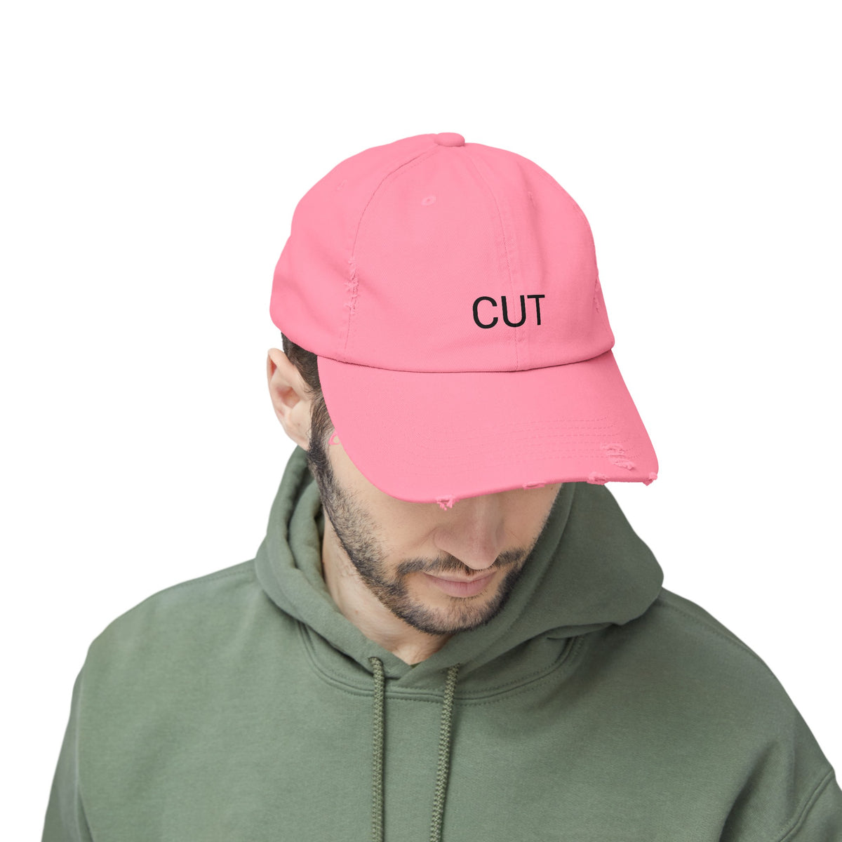 CUT Distressed Cap in 6 colors