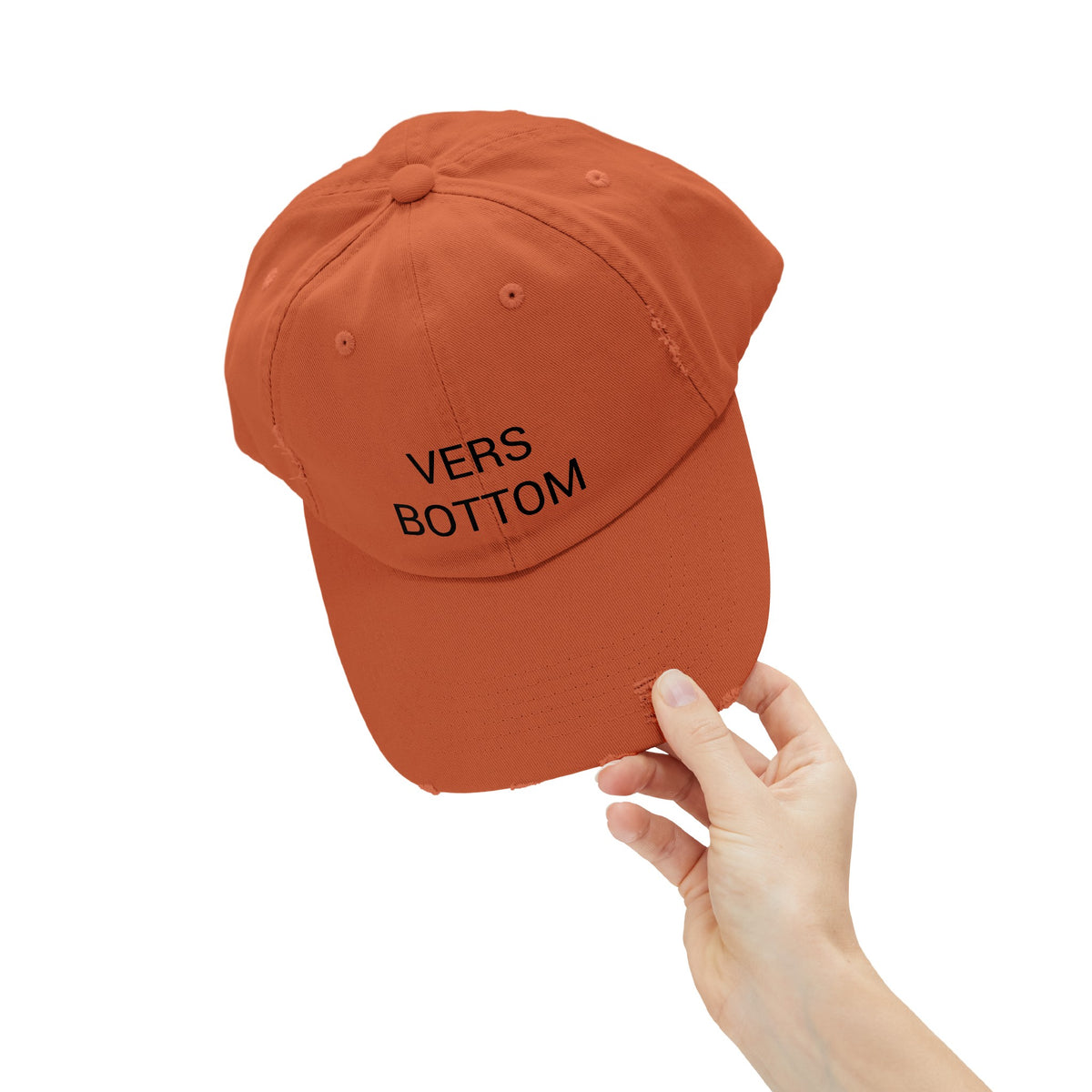 VERS BOTTOM Distressed Cap in 6 colors