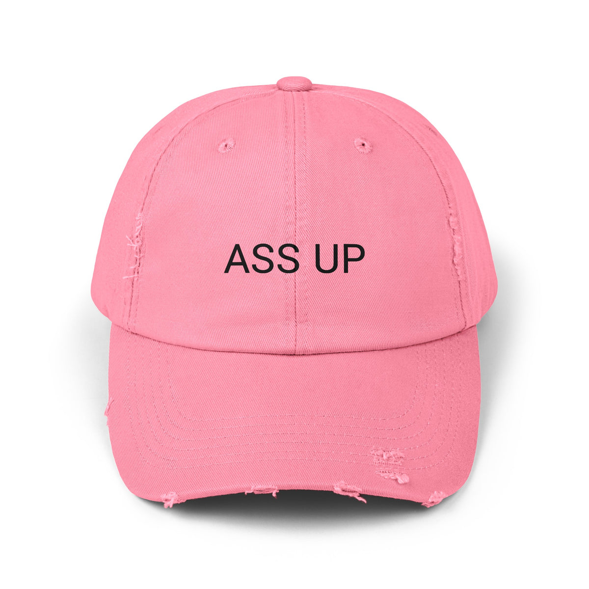 ASS UP Distressed Cap in 6 colors