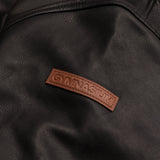 THE LEATHER RACER JACKET by GYMNASIUM