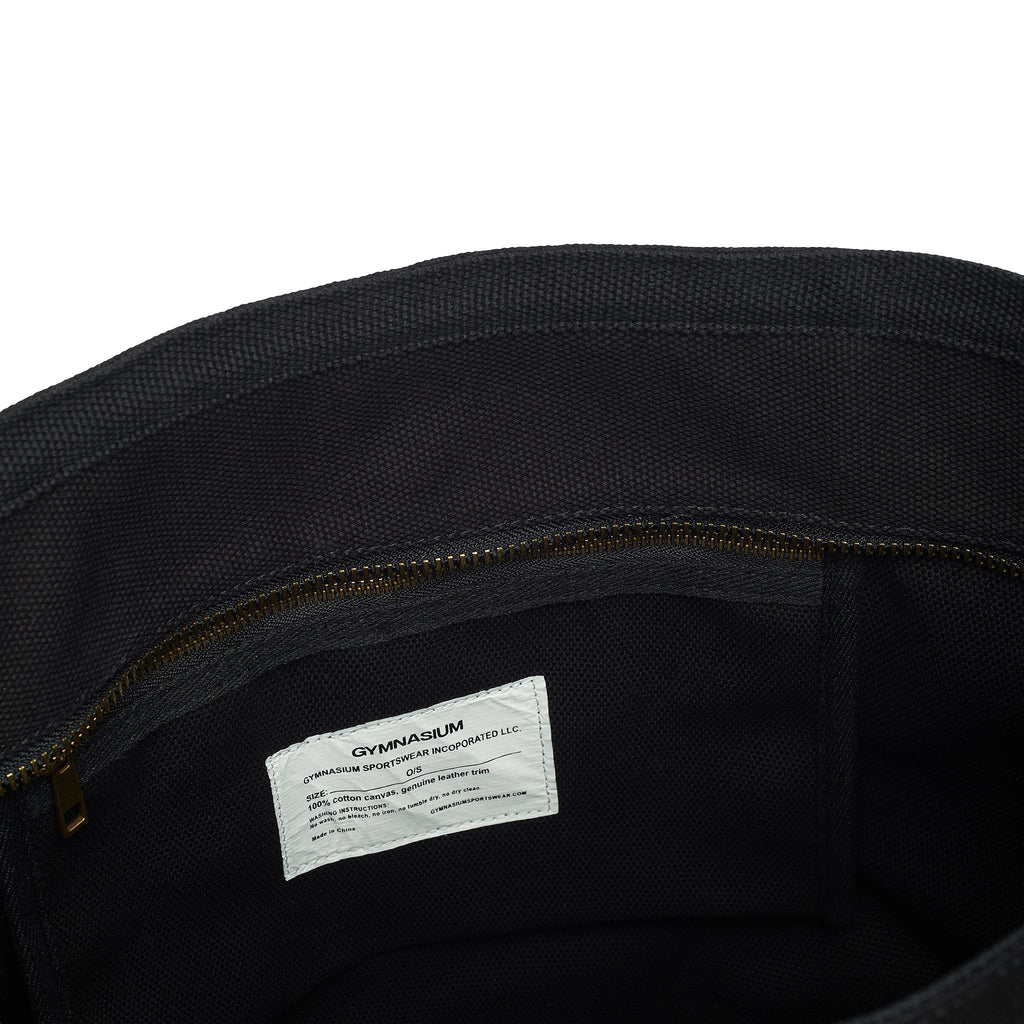 GYMNASIUM THE TOTE BAG BLACK
