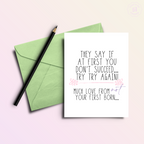 Your First Born Sucks | Mother's & Father's Day Card
