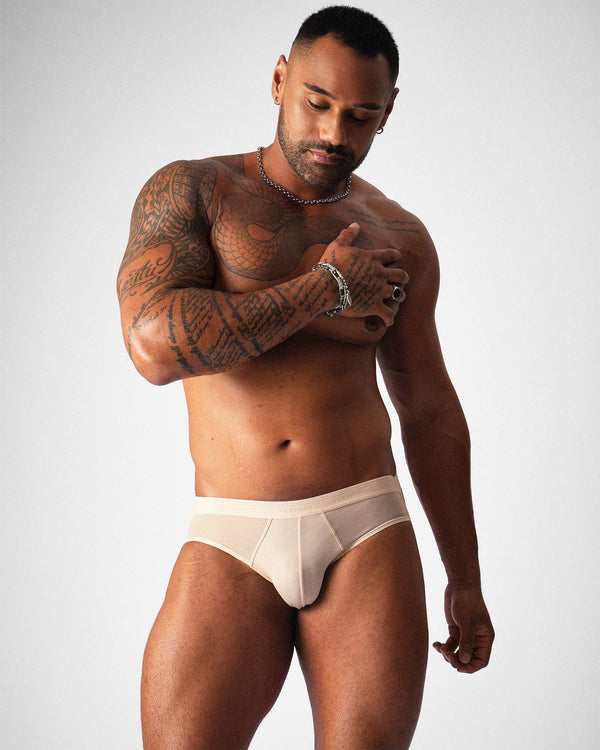 TEAMM8 Allure Sheer Jockstrap - Husk