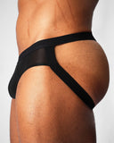 TEAMM8 Allure Sheer Jockstrap - Noir