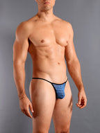 Doreanse Mesh G-String Thong - Blue