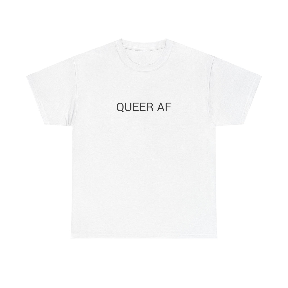 QUEER AF TEE BY CULTUREEDIT AVAILABLE IN 13 COLORS