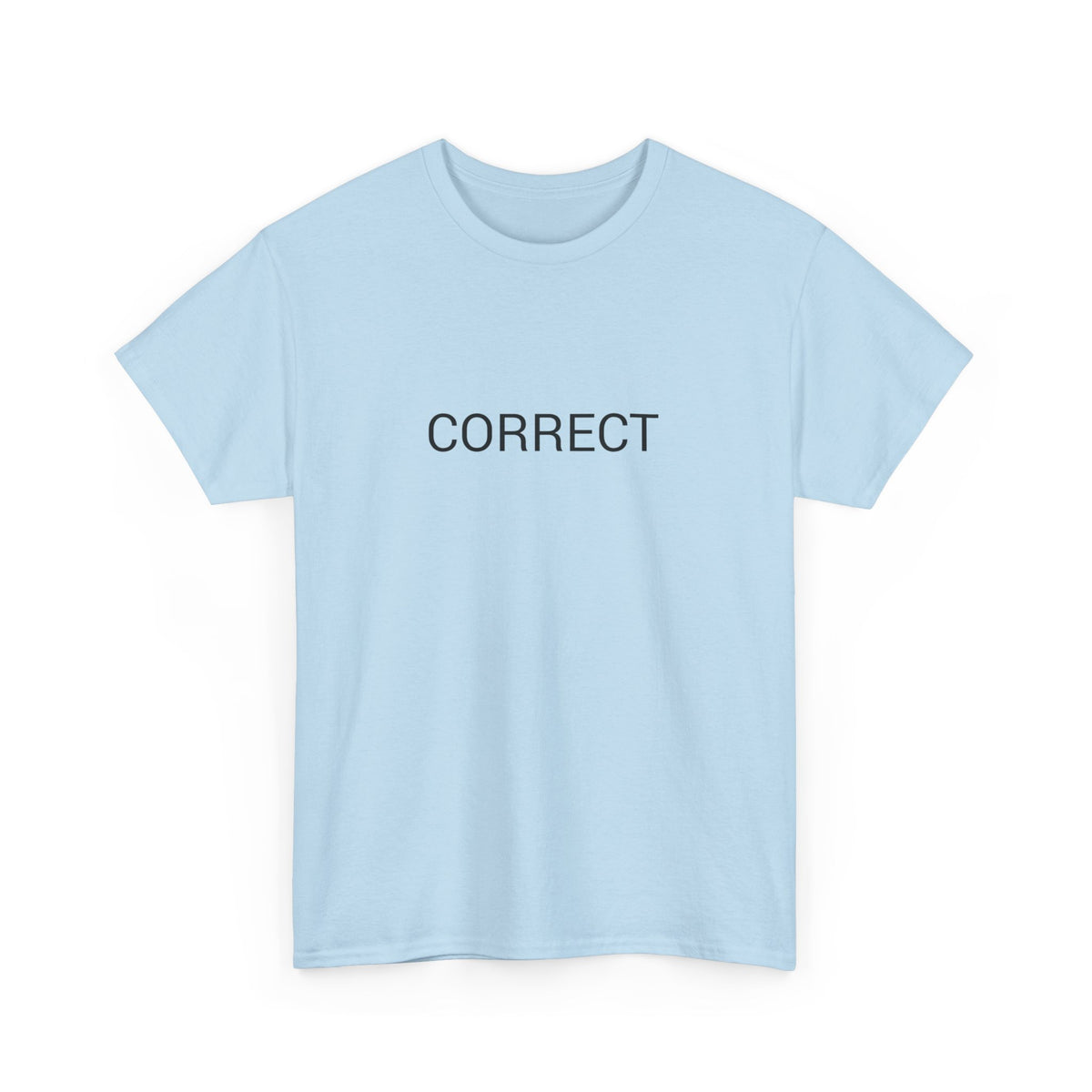 CORRECT TEE BY CULTUREEDIT AVAILABLE IN 13 COLORS