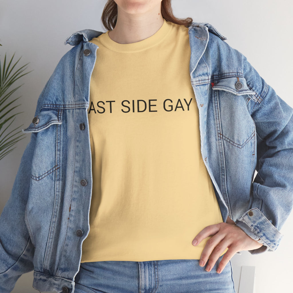 EAST SIDE GAY TEE BY CULTUREEDIT AVAILABLE IN 13 COLORS