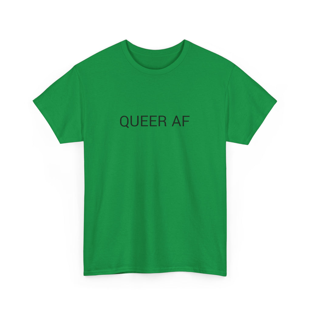 QUEER AF TEE BY CULTUREEDIT AVAILABLE IN 13 COLORS