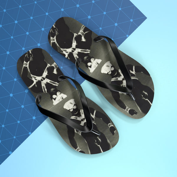 90S VINTAGE GAY PORN TRANSPARENCY Flip Flops