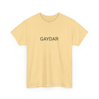 GAYDAR TEE BY CULTUREEDIT AVAILABLE IN 13 COLORS