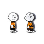 Peanuts Then and Now - Charlie Brown Pin Set