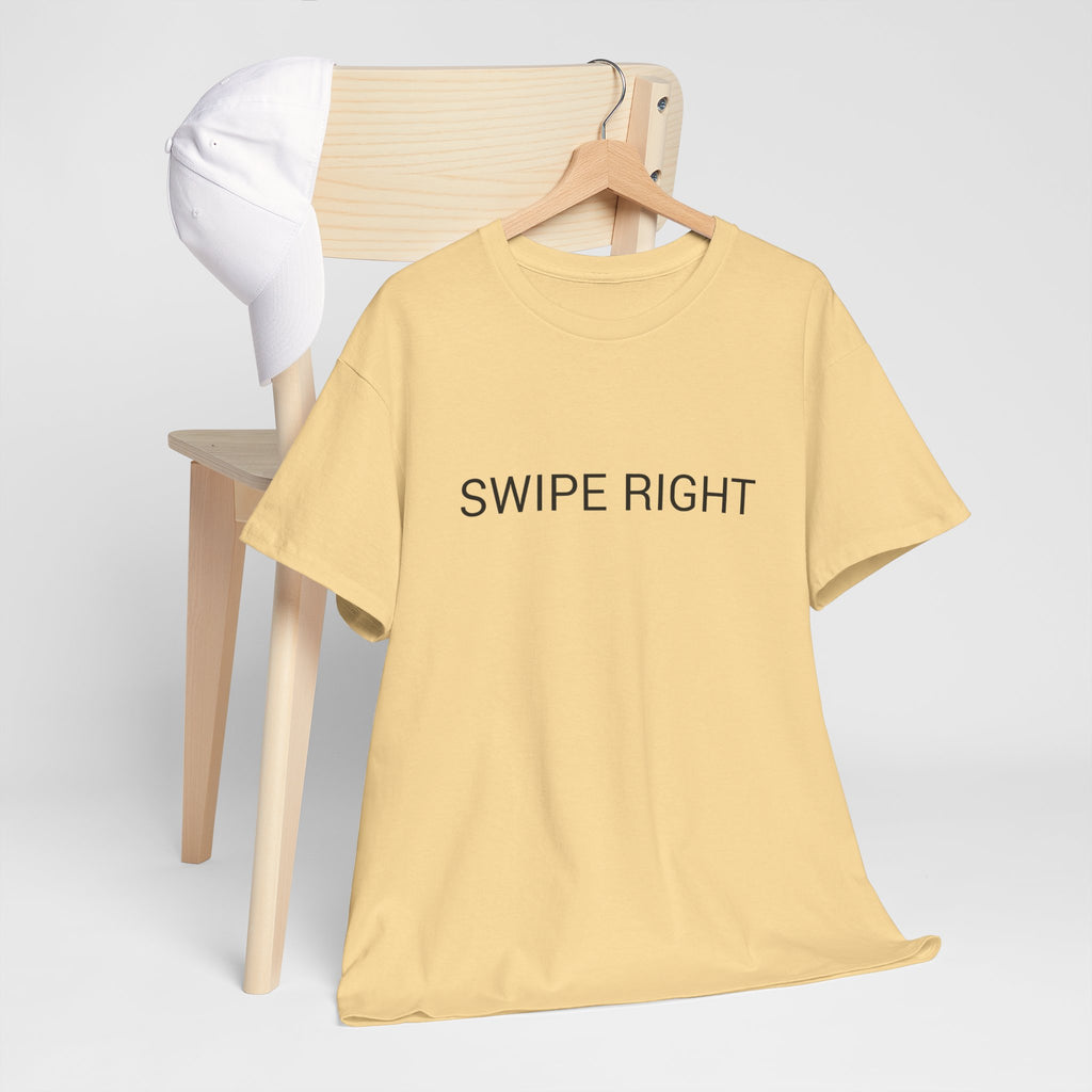 SWIPE RIGHT TEE BY CULTUREEDIT AVAILABLE IN 13 COLORS