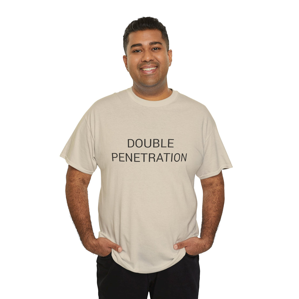 DOUBLE PENETRATION TEE BY CULTUREEDIT AVAILABLE IN 13 COLORS